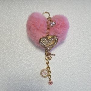 Purse/bag Charm Pink Heart